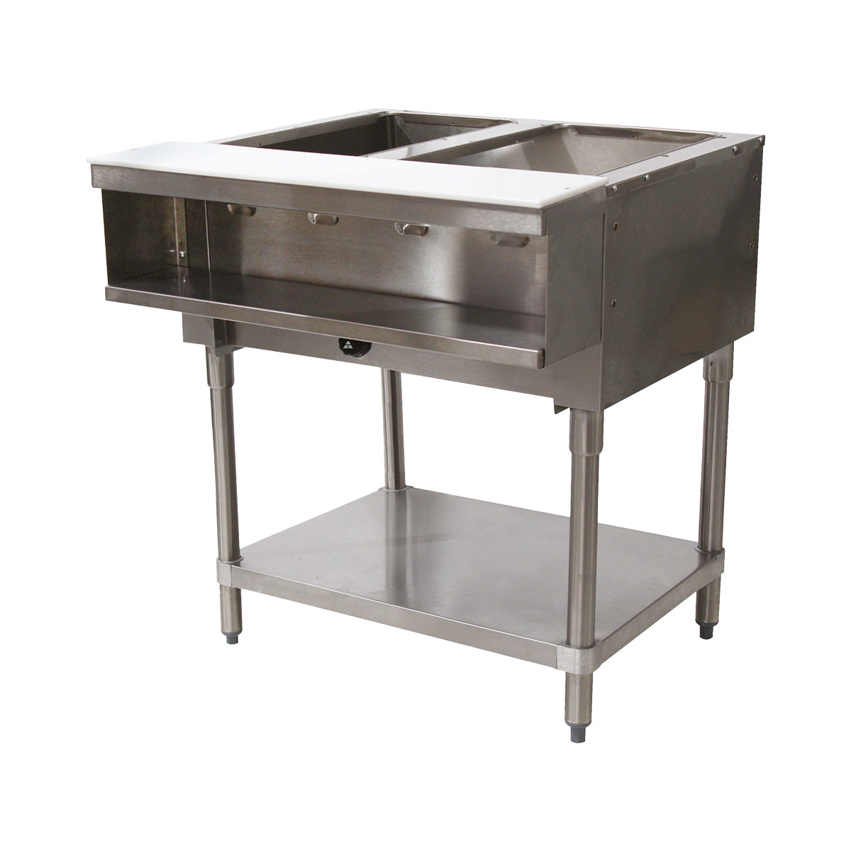 Advance Tabco WB-2G-NAT 31" Natural Gas Hot Food Table, (2) Open Wells