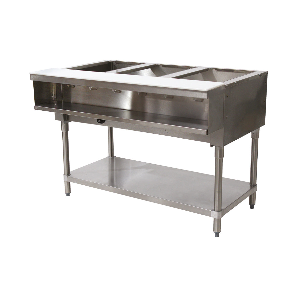 Advance Tabco WB-3G-NAT 47" Natural Gas Hot Food Table, (3) Open Wells