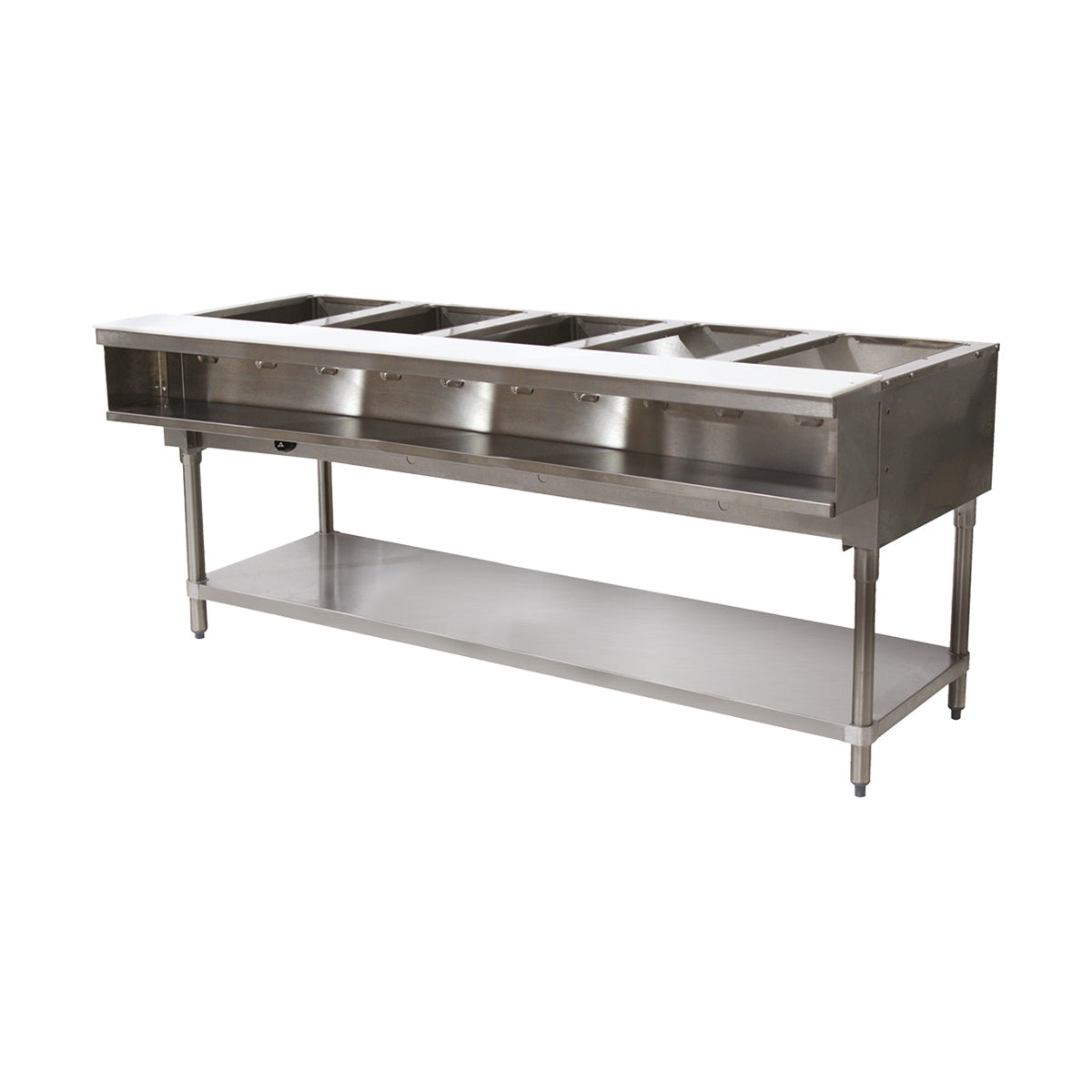 Advance Tabco WB-5G-NAT 77 Natural Gas Hot Food Table, (5) Open Wells