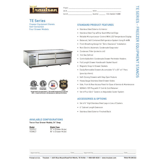 Spec Sheet
