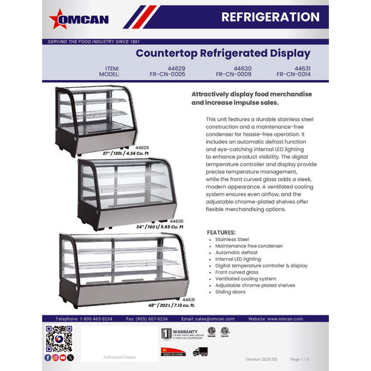 Spec Sheet