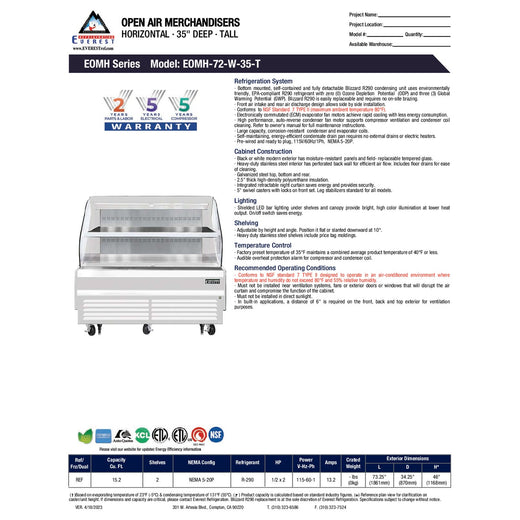 Spec Sheet