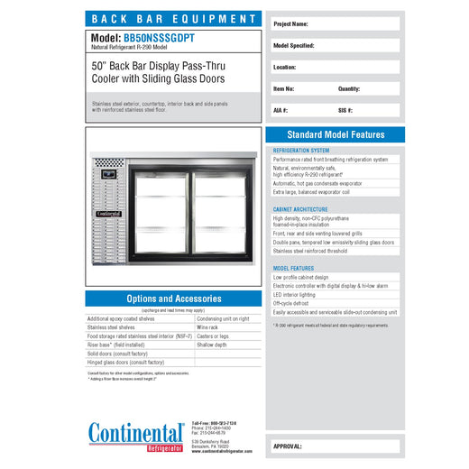 Spec Sheet
