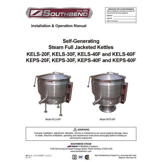 Installation & Operation Manual