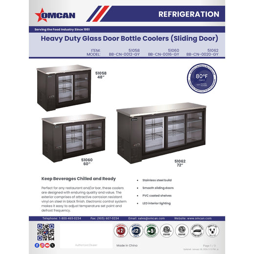 Spec Sheet