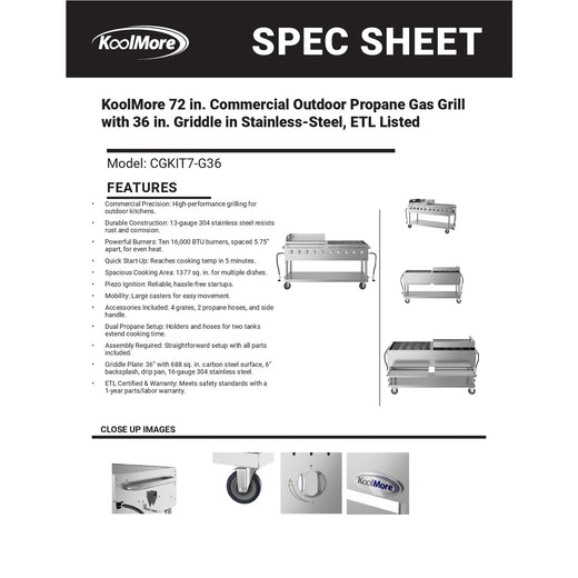 Spec Sheet