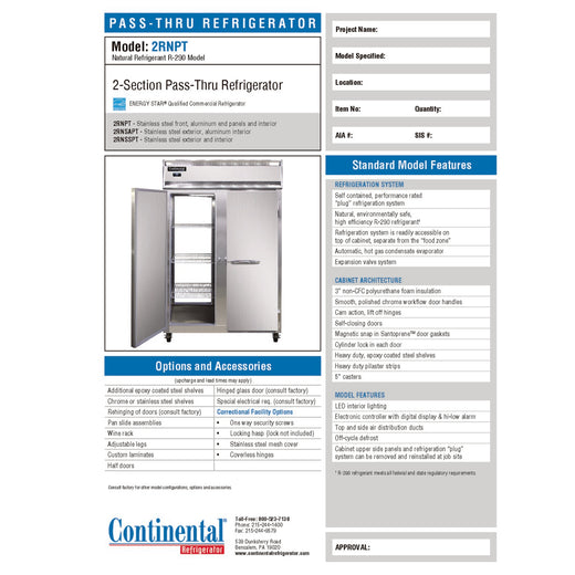 Spec Sheet
