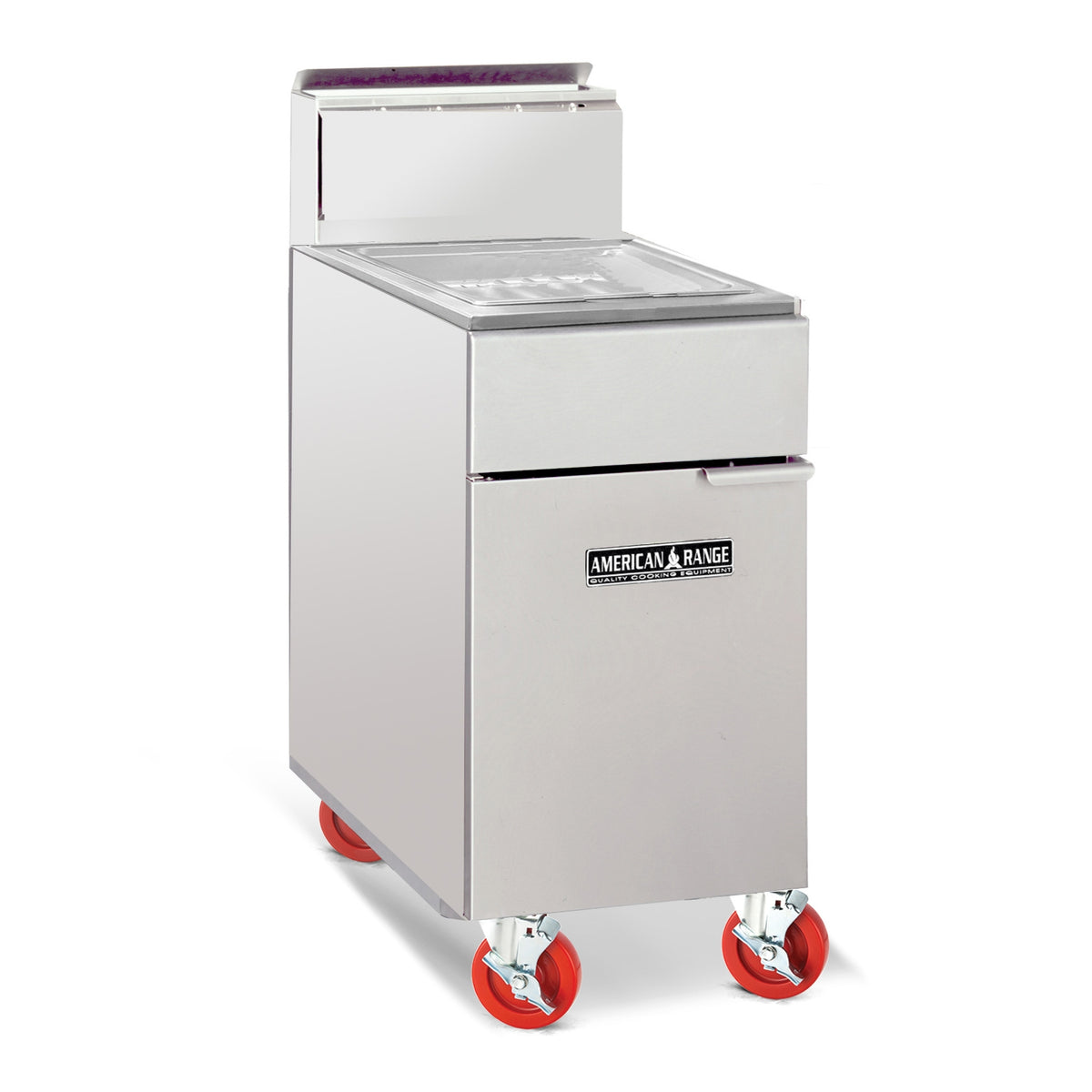 American Range AF-DS Heavy-Duty Fryer Dump Station w/ Storage Cabinet, 12"x20" Drainer Section