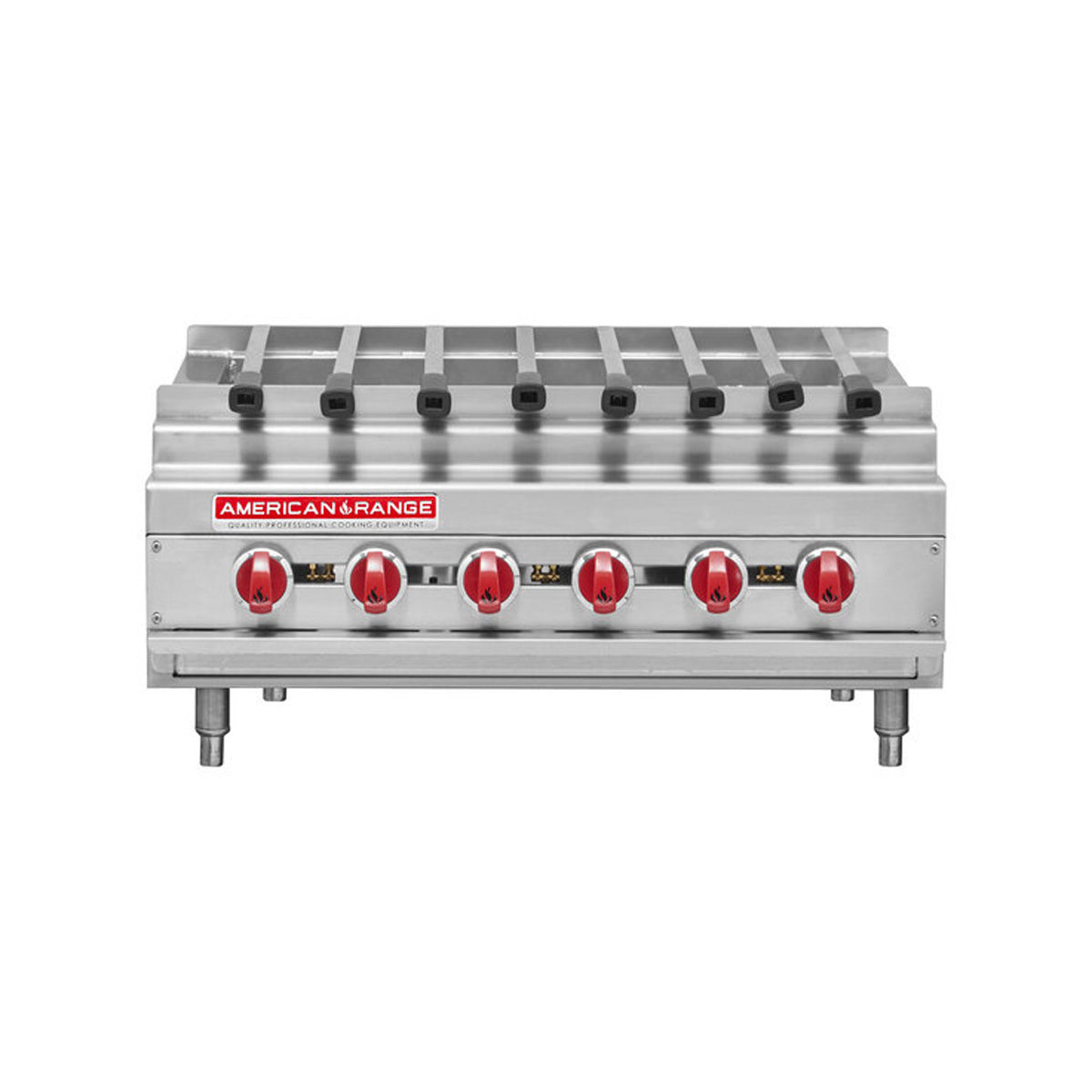 American Range ARKB-36 36" Countertop Gas Radiant Kebob Broiler w/ (6) Burners, 180.000 BTU