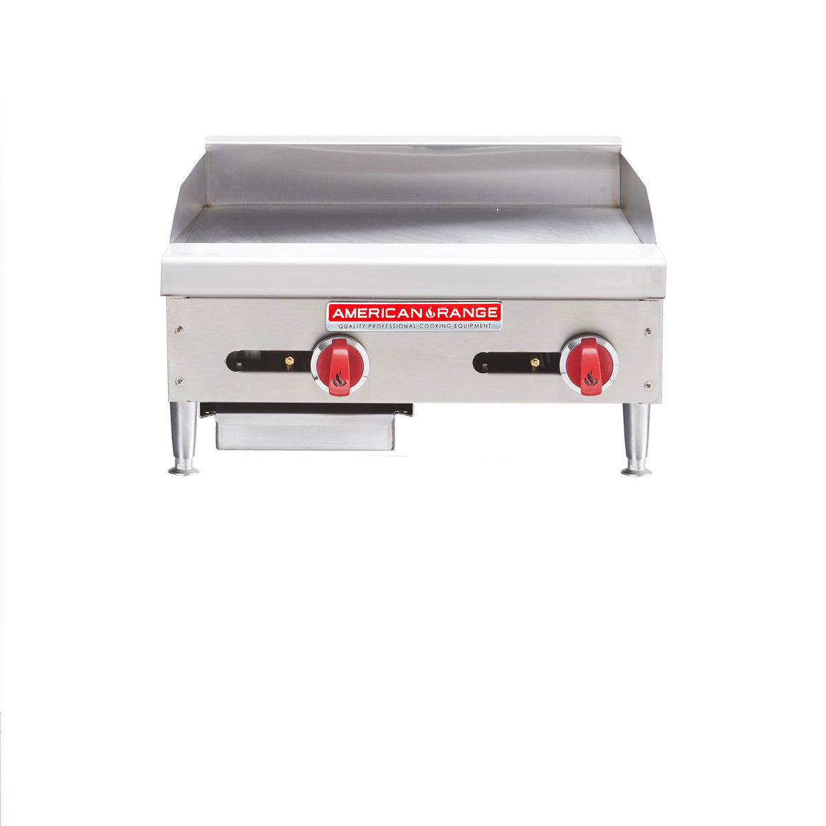 American Range ARMG-24-24 24" Gas Countertop Griddle w/ Manual Controls, 24" Depth, 60.000 BTU