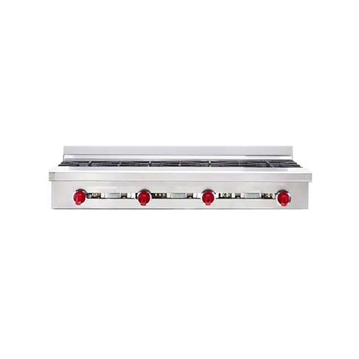 American Range ARSHP-48-4 36" Countertop Gas Hotplates w/ (4) Burners, 18" Depth, 128.000 BTU