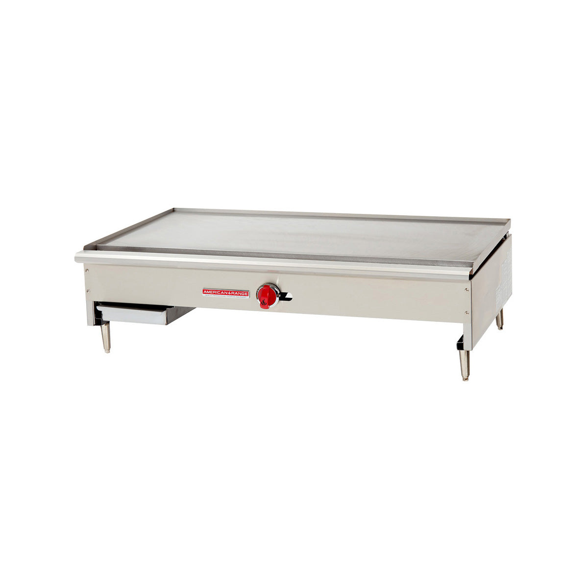 American Range ARTY-24 24" Gas Teppanyaki Japanese Style Griddle, 30.000 BTU