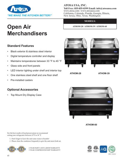 ATHOM-28 Specsheet