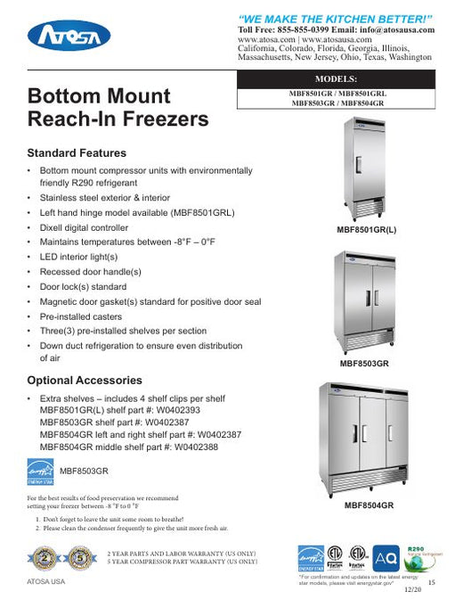 MBF8504-GR Specsheet