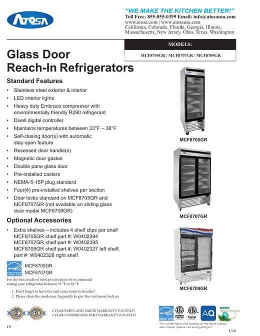 MCF8705-GR Specsheet