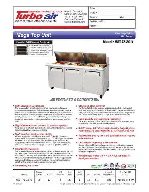 MST-72-30-N Specsheet
