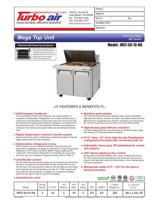 MST-36-15-N6 Specsheet