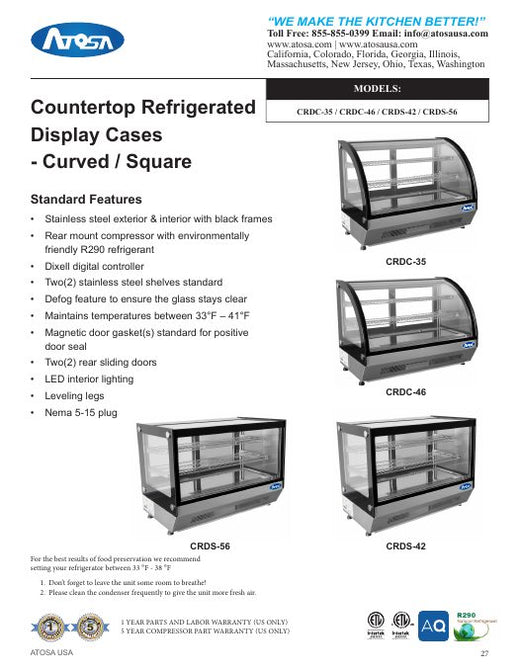 CRDS-42 Specsheet