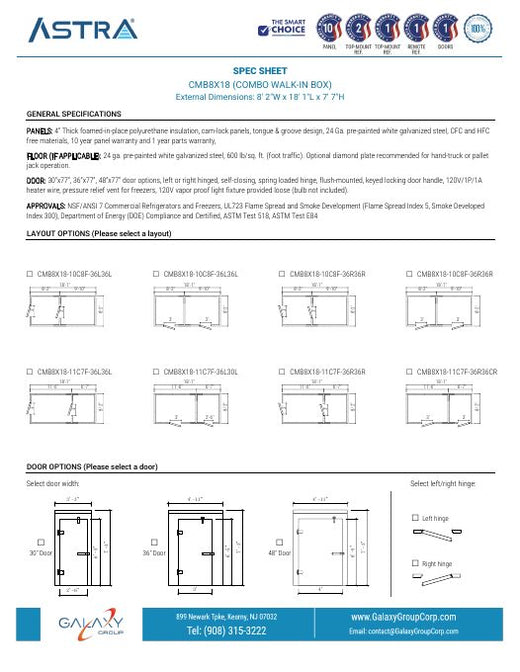 CMB8X18 - Spec Sheet