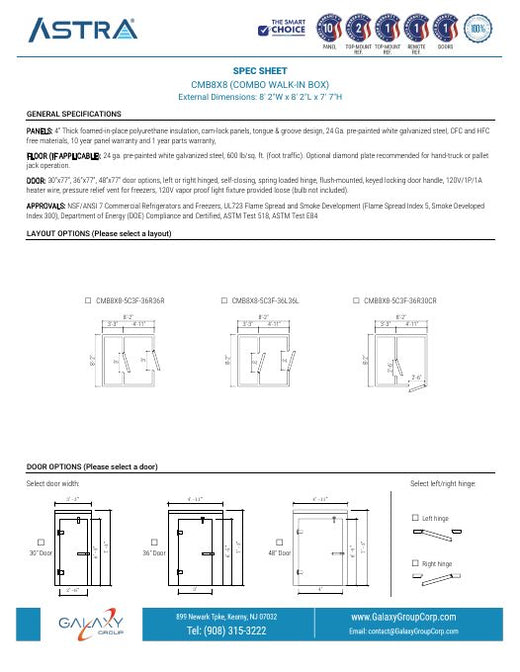 CMB8X8 - Spec Sheet