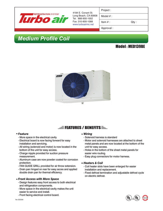 Spec Sheet