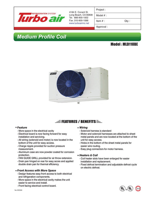 Spec Sheet