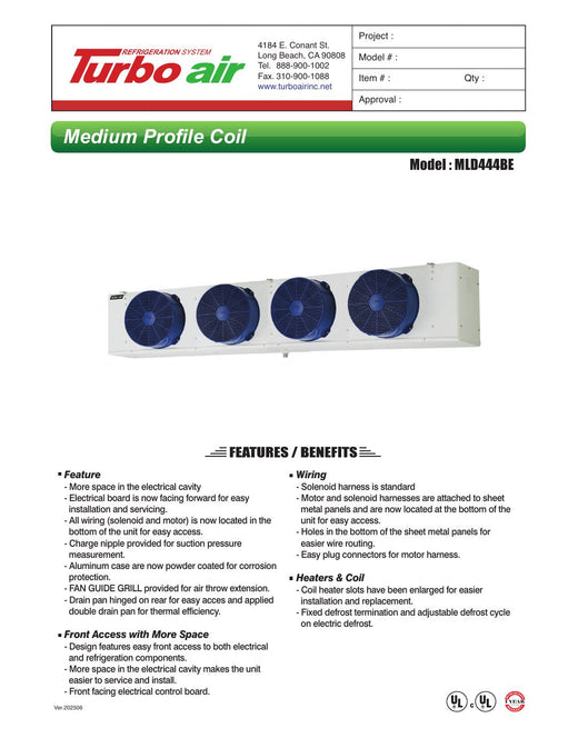 Spec Sheet