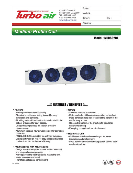 Spec Sheet