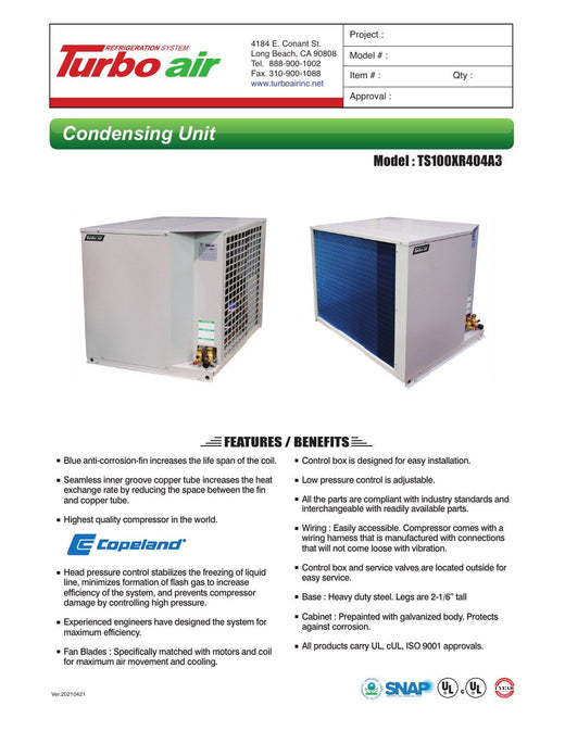 Spec Sheet