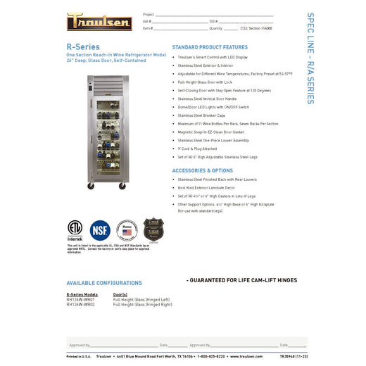 Spec Sheet