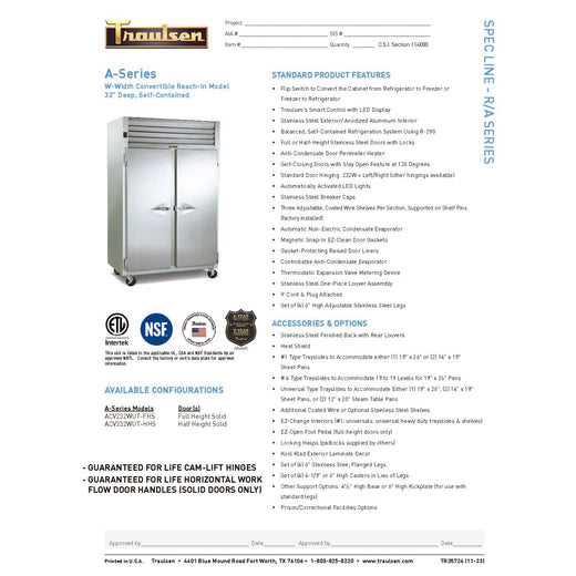 Spec Sheet