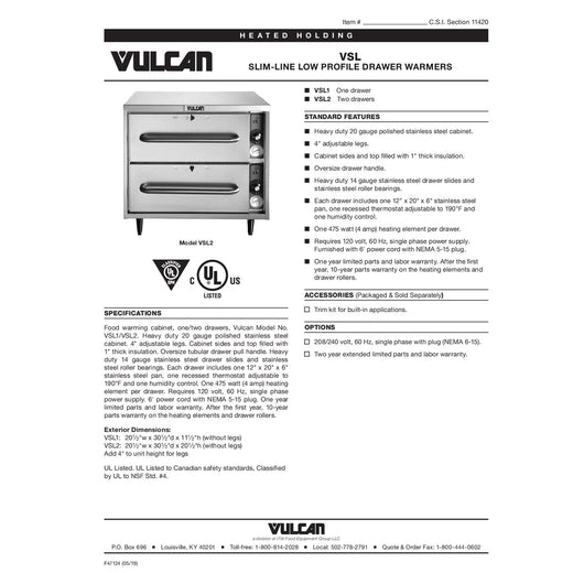 Spec Sheet