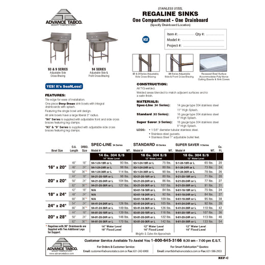 Spec Sheet