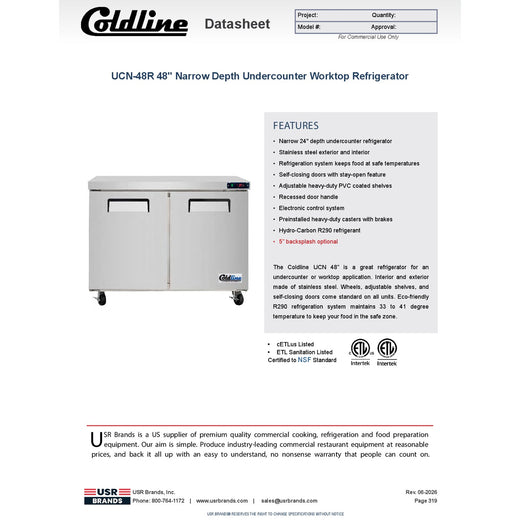 Spec Sheet