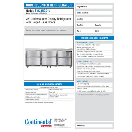 Spec Sheet