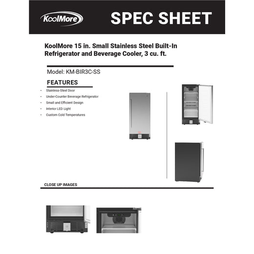 Spec Sheet