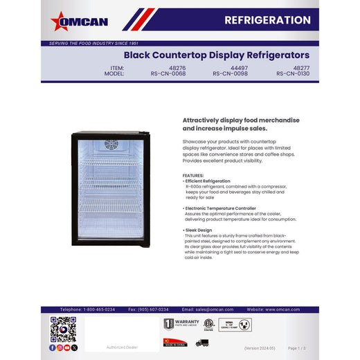 Spec Sheet