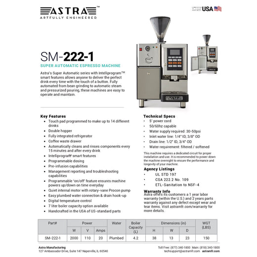 Spec Sheet