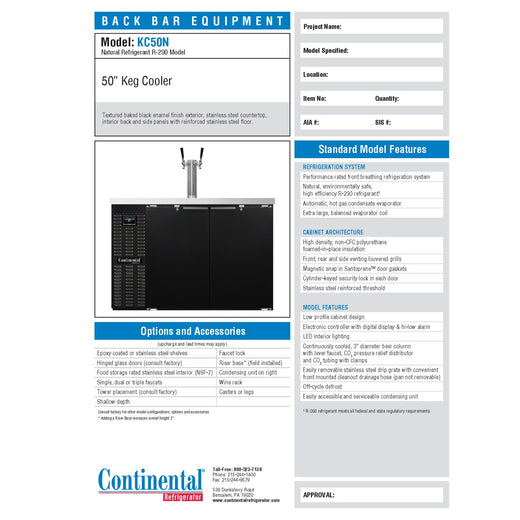 Spec Sheet