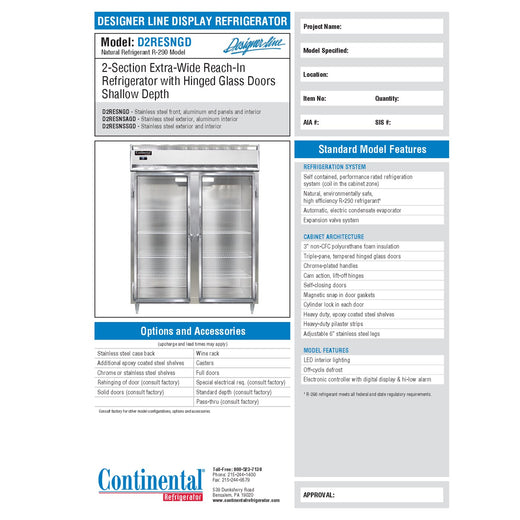 Spec Sheet