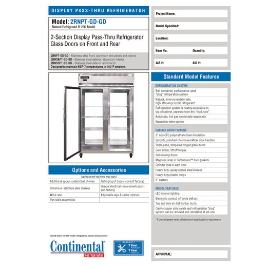 Spec Sheet