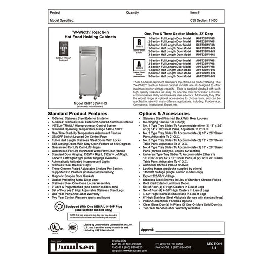 Spec Sheet