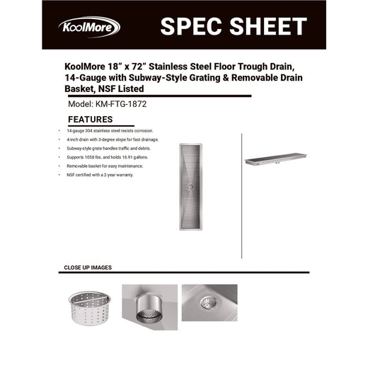 Spec Sheet
