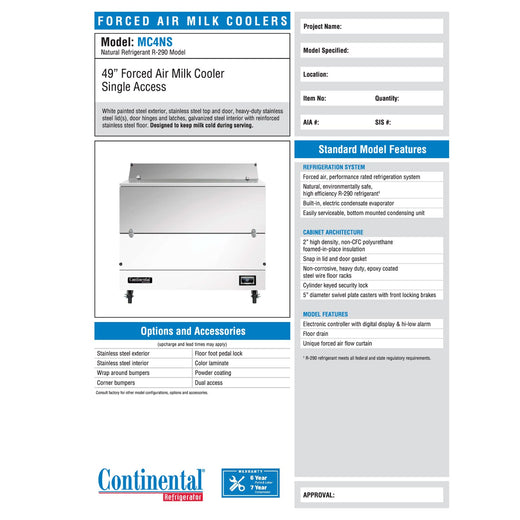 Spec Sheet