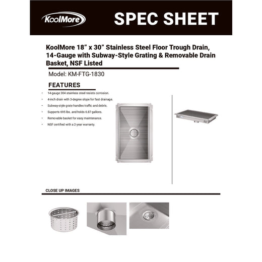 Spec Sheet