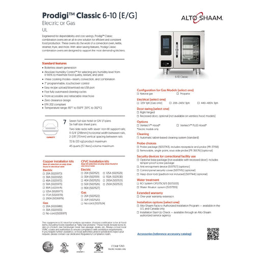 Spec Sheet
