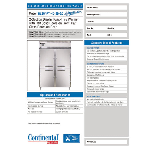 Spec Sheet