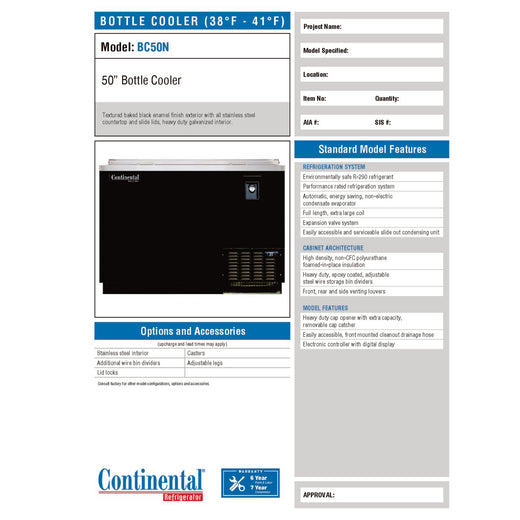 Spec Sheet