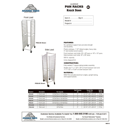 Spec Sheet