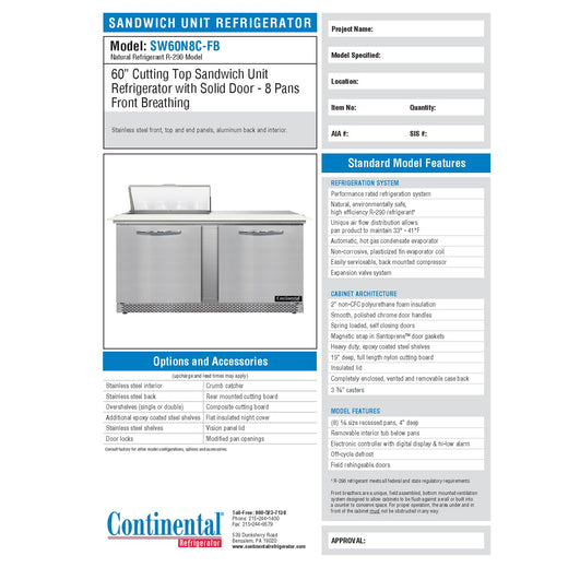 Spec Sheet